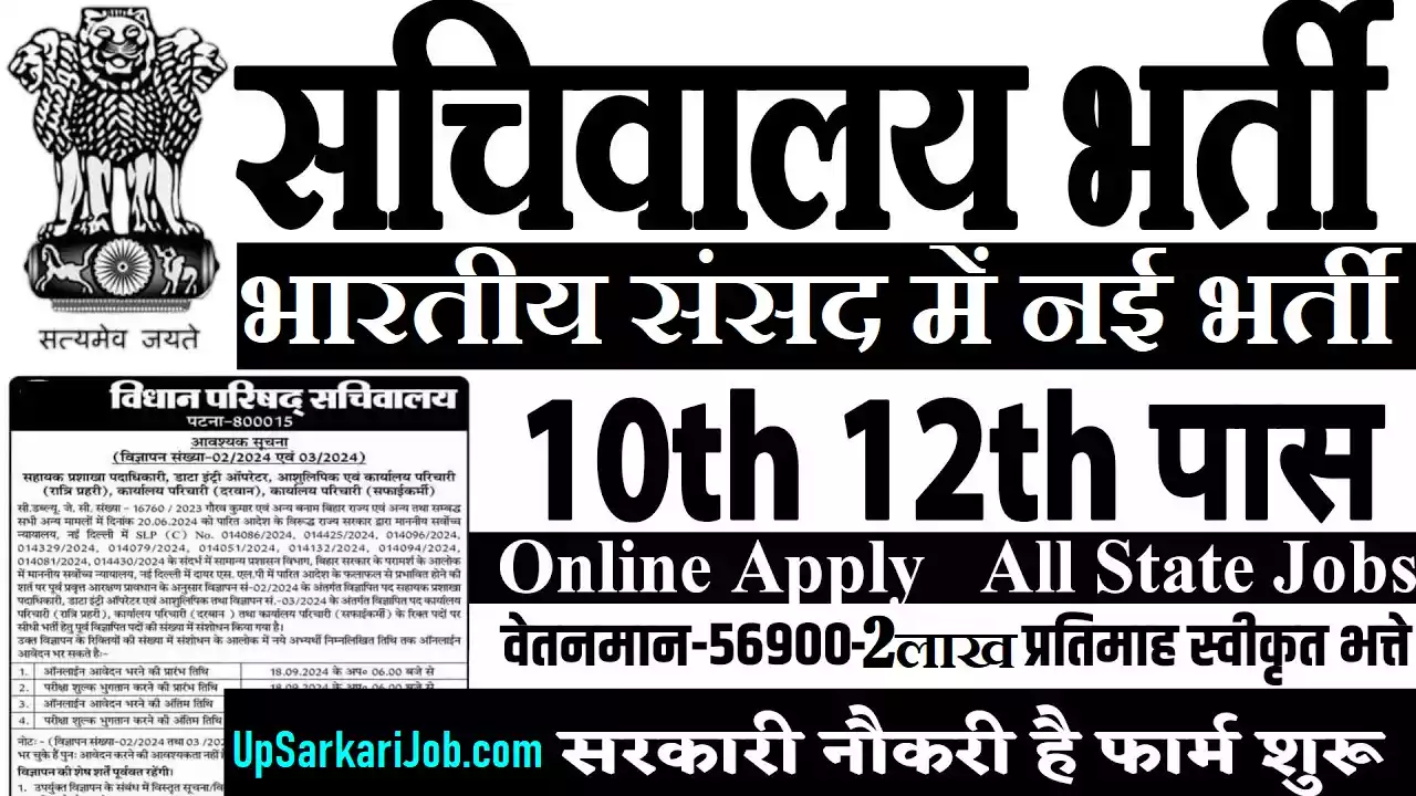 Lok Sabha Recruitment Parliament of India Recruitment