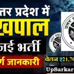 UP Lekhpal Bharti 2026 : यूपी में 7994 पदों पर लेखपाल भर्ती
