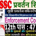 यूपी अधीनस्थ सेवा चयन आयोग में निकली 477 पदों पर सीधी भर्ती UPSSSC Enforcement Constable Job Vacancy