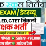 Sainik School Tilaiya Recruitment 2026: सैनिक स्कूल तिलैया भर्ती