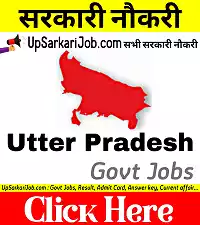Uttar Pradesh Government Job