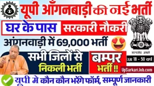 UP Aanganwadi New Vacancy