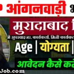 Moradabad Anganwadi Bharti 2026 : मुरादाबाद में आंगनवाड़ी भर्ती