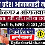 Siddharthnagar Anganwadi Bharti 2026 : सिद्धार्थनगर में आंगनवाड़ी भर्ती