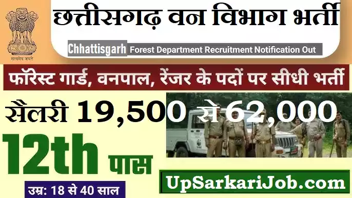 CG Forest Guard Sports Quota Bharti