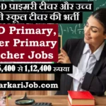 DNHDD Teacher Bharti 2026 : प्राइमरी टीचर और उच्च प्राइमरी स्कूल टीचर की भर्ती