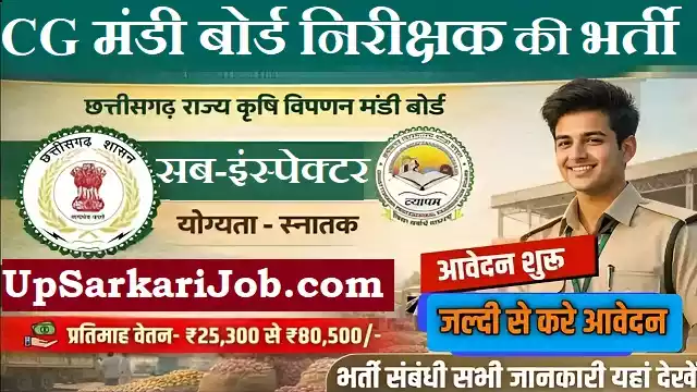 CG Mandi Nirikshak Bharti