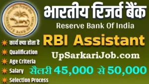 RBI Assistant Bharti