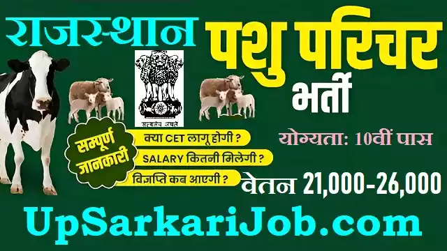 Rajasthan Pashu Parichar Bharti