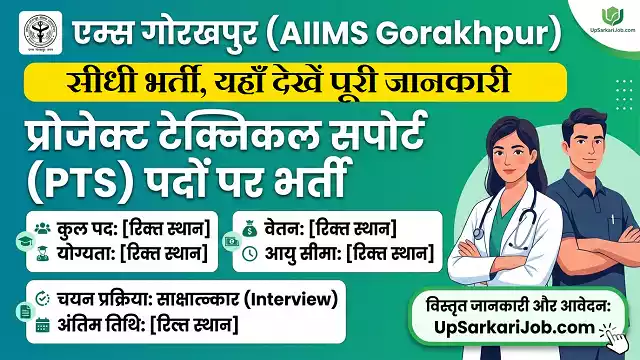 AIIMS Gorakhpur PTS Bharti