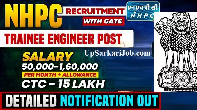 NHPC Trainee Engineer Bharti