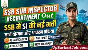 SSB Sub Inspector Bharti