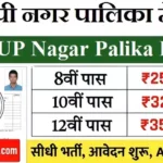 UP Nagar Palika Bharti 2026: उत्तर प्रदेश नगर पालिका में 25,000+ पदों पर बम्पर भर्ती
