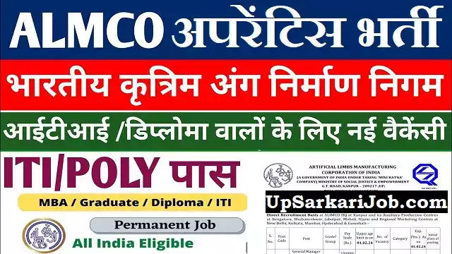 ALIMCO Apprentice Bharti