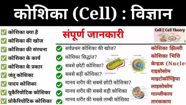 Cell Biology in Hindi