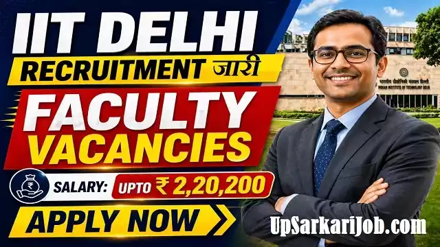 IIT Delhi Faculty Bharti