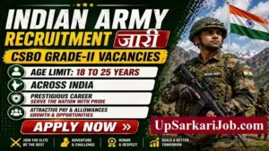 Indian Army CSBO Bharti