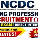 NCDC Young Professional Bharti 2026: नेशनल कोऑपरेटिव डेवलपमेंट कॉर्पोरेशन भर्ती