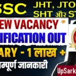 SSC JHT Bharti 2026: एसएससी जूनियर हिंदी ट्रांसलेटर के 84 पदों पर भर्ती