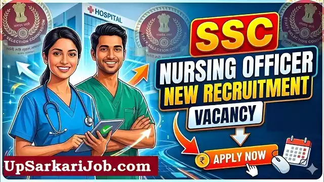 SSC Nursing Officer Bharti