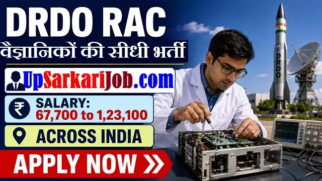 DRDO RAC Scientist Bharti