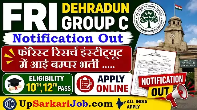 FRI Dehradun Bharti