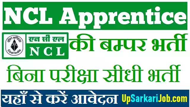 NCL Apprentice Bharti
