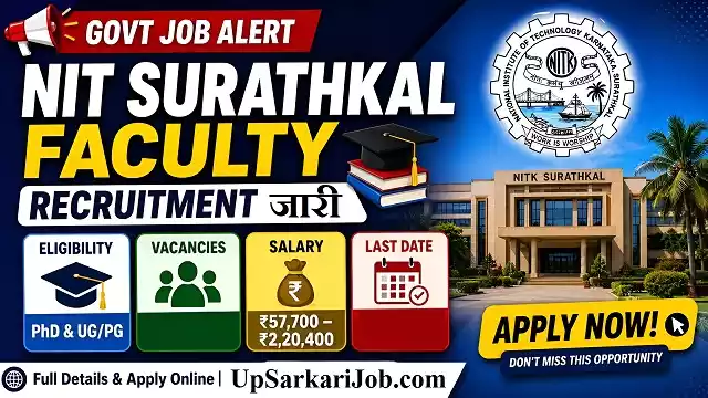 NIT Surathkal Faculty Bharti